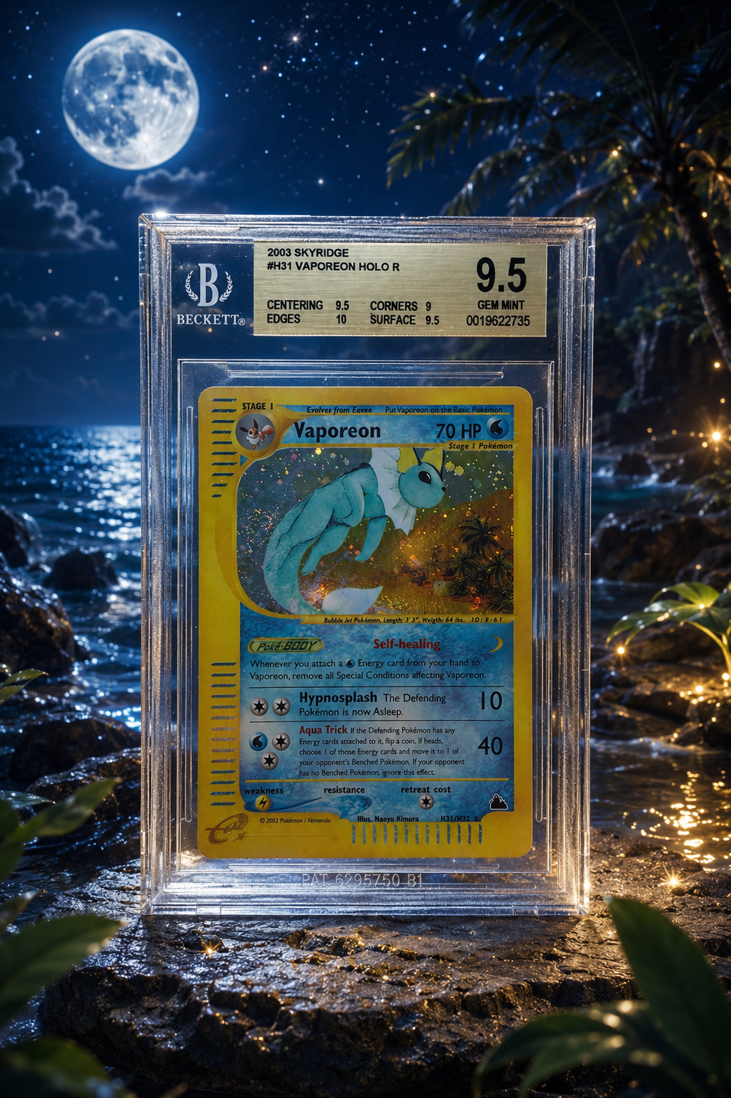 Vaporeon Skyridge H31 / BGS 9.5