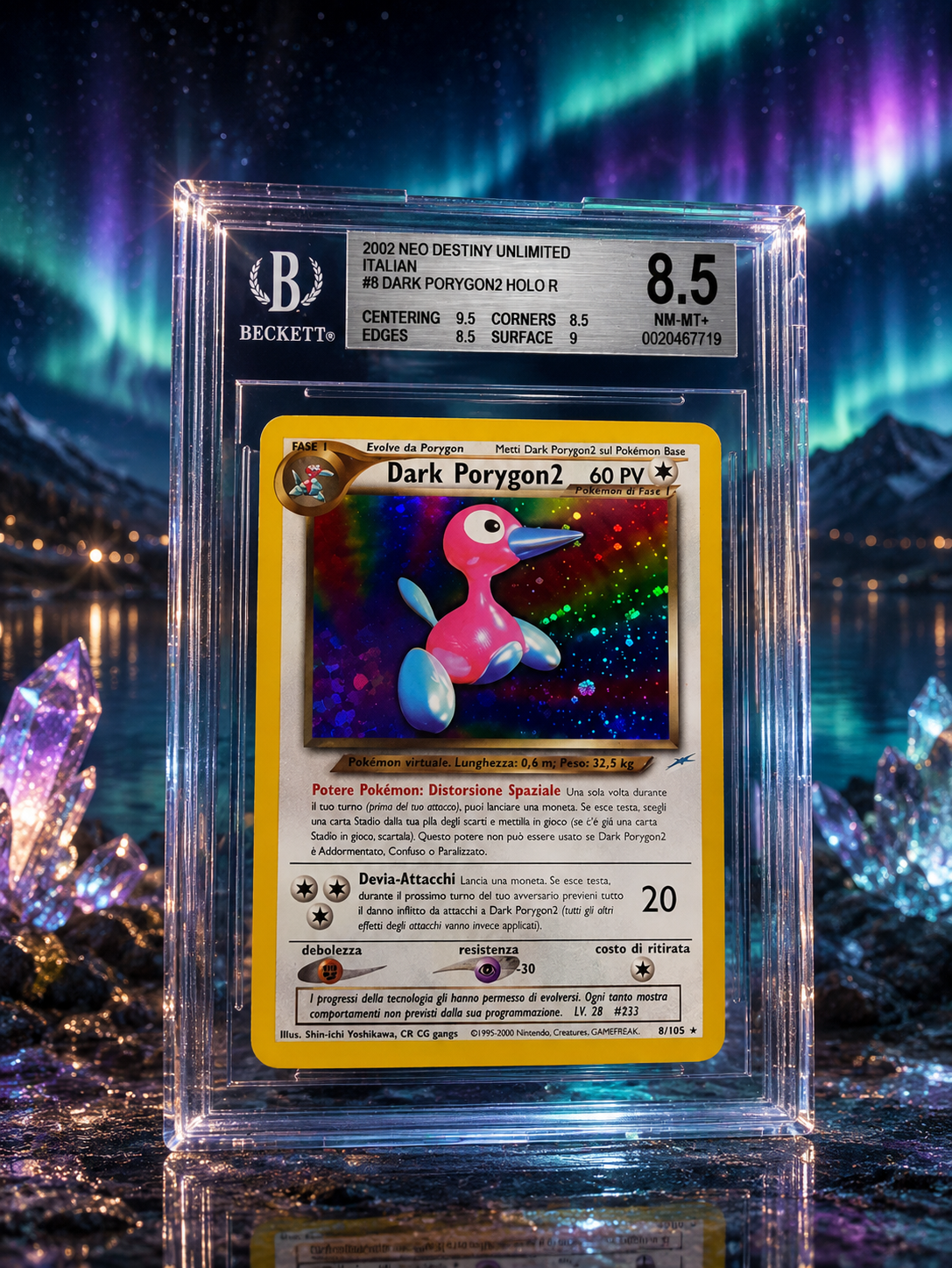 Dark Porygon2 Neo Destiny BGS 8.5 (Pop 4)