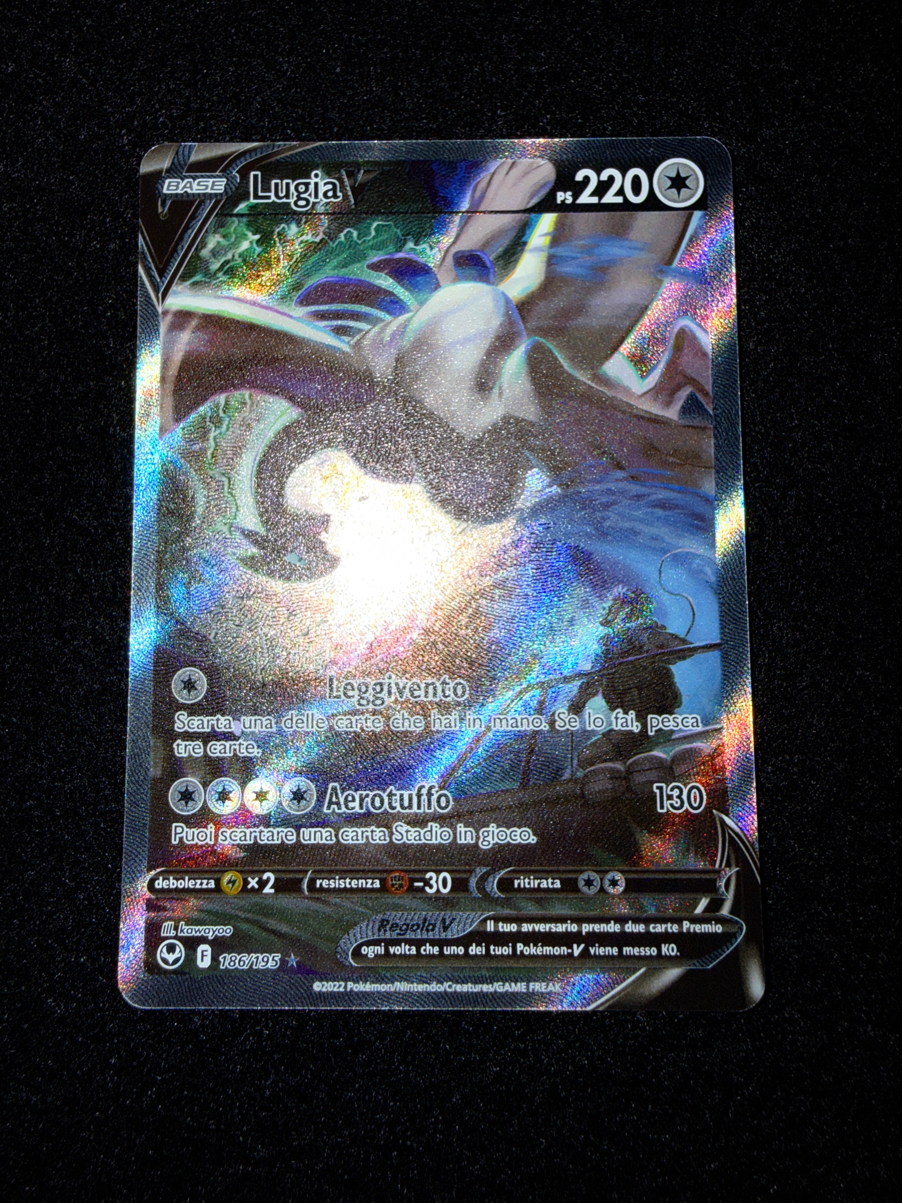 Lugia V Tempesta Argentata / Near Mint