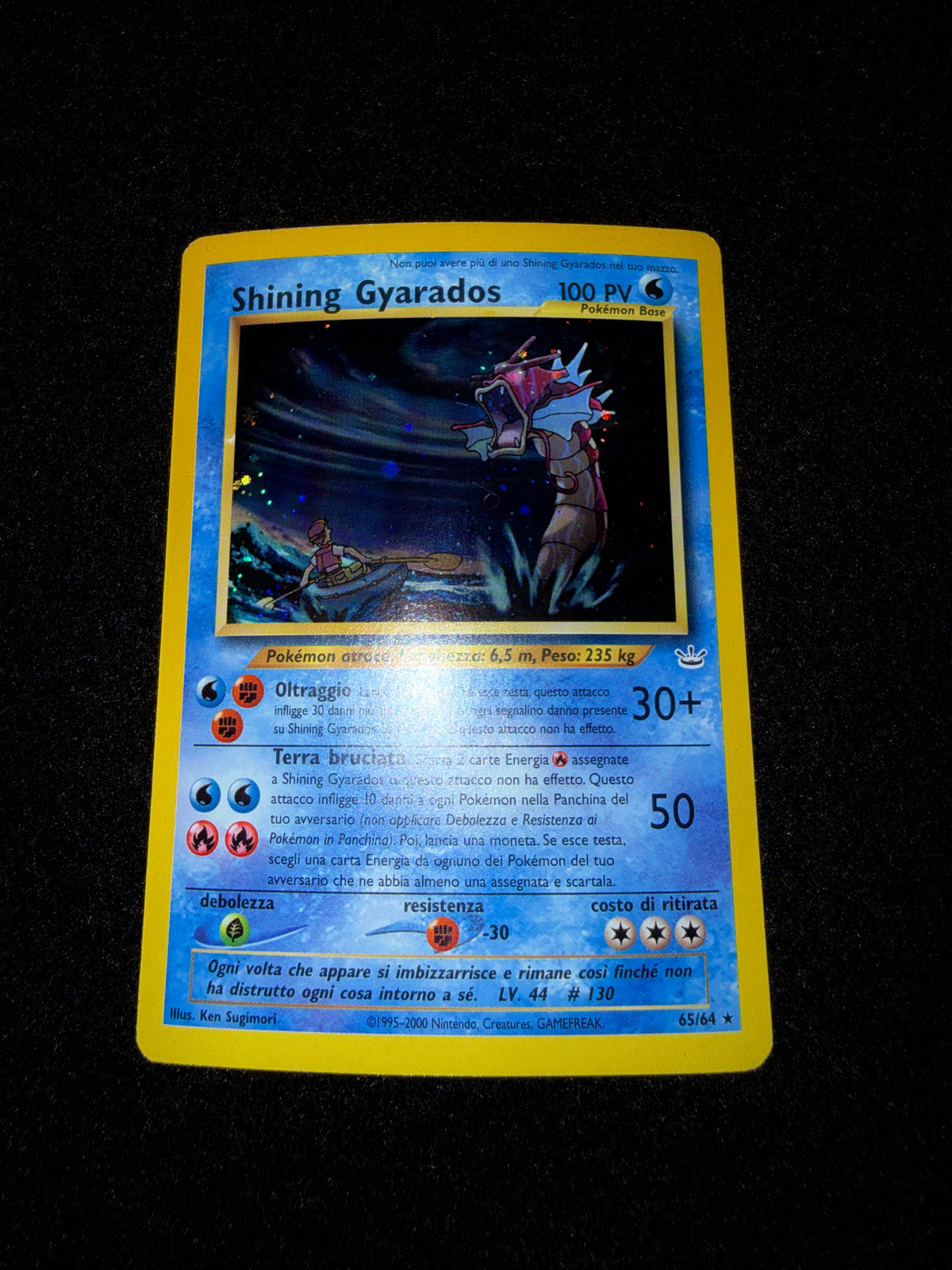 Shining Gyarados Neo Revelation / Excellent