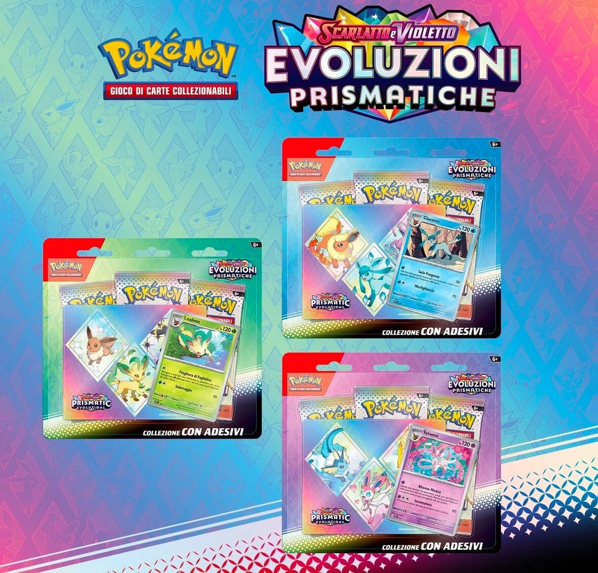 Collezione con adesivi evoluzioni primstiche (1 pz)